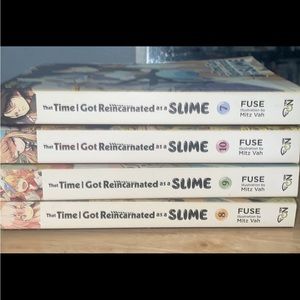That time I got reincarnated as a slime light novels